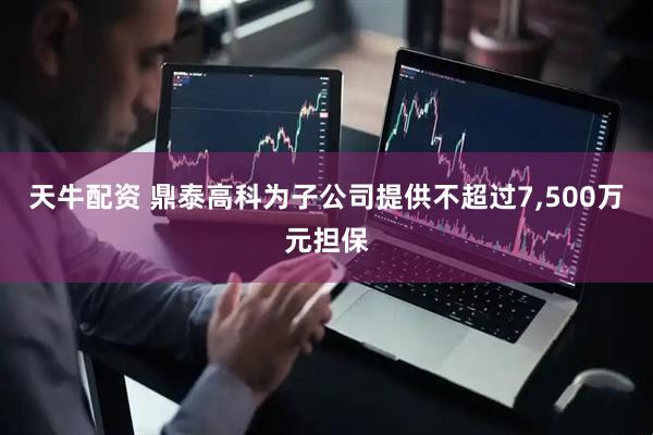 天牛配资 鼎泰高科为子公司提供不超过7,500万元担保